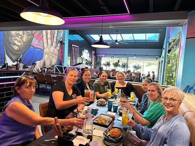 nq ortho team lunch